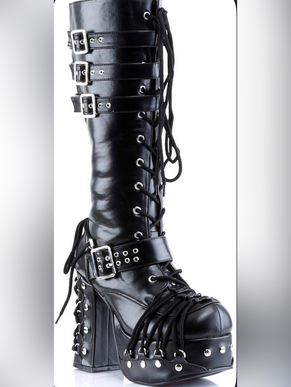 Demonia Charade 206 Platforms NWT